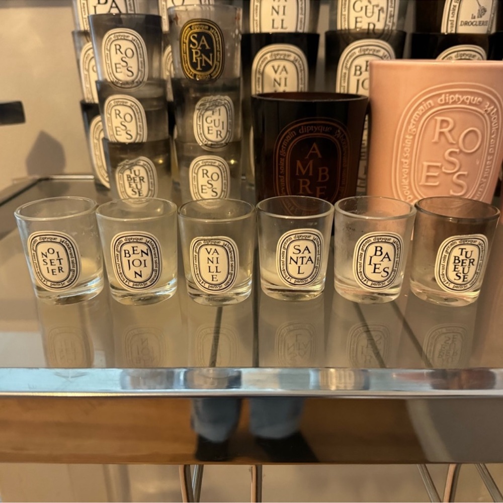 Diptyque 35g empty vessels (6)